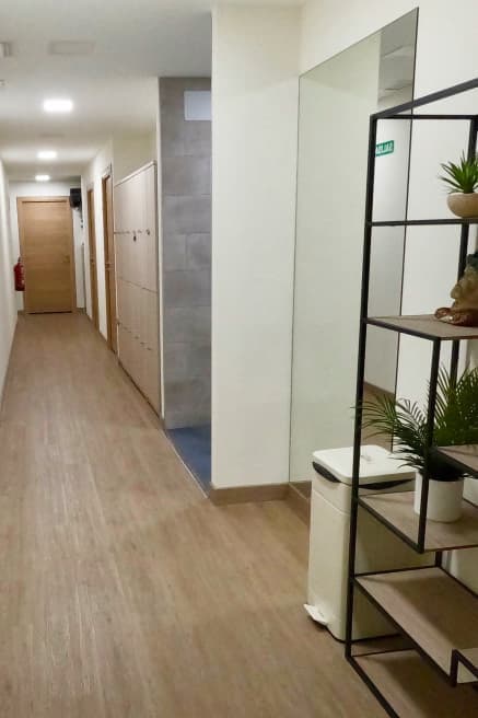 Vestuario con duchas